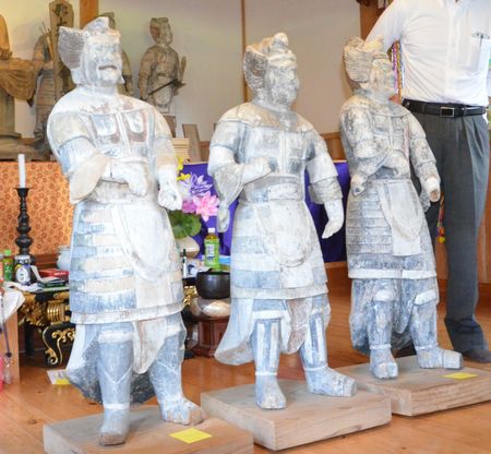 「添田町指定文化財 十二神将 3体の発見について」の画像